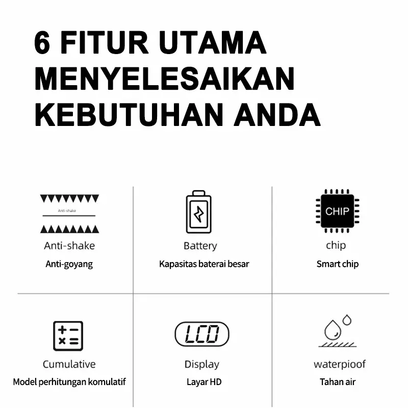 Timbangan Elektrik150kg 200kg  300kg/Timbangan Kargo/Timbangan Produk / Timbangan Lipat Anti-Shake Digital Akurat 3