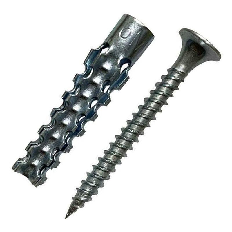 Bu lông mở rộng vít bu lông neo vít mở rộng vít mở rộng 6MM cho bảng thạch cao ống mở rộng bằng sắt phích cắm tường gạch ống dụng cụ phần cứng bằng gỗ