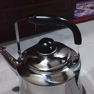 Teko Siul Stainless SUS 304 - Whistling Kettle 4L/5L/6L/7L, Tahan Lama & Cepat Panas, Ceret Teh/Kopi dengan Gagang Anti Panas, Teko Air untuk Kompor
