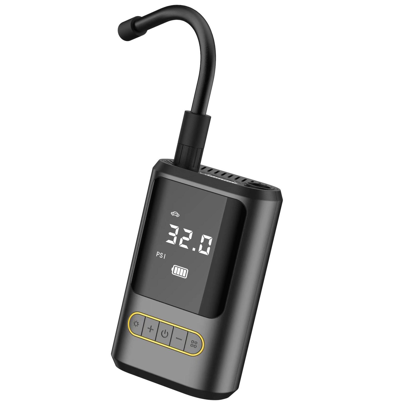Mini Portable Bicycle Electric Tire Pump Air Pump Handheld Wireless