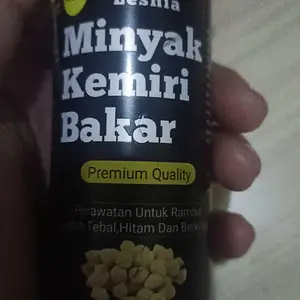 Minyak Kemiri Bakar Asli Original Penumbuh Rambut, Alis, Kumis dan Brewok Menebalkan Menghitamkan Rambut Anti Ketombe Dan Rontok