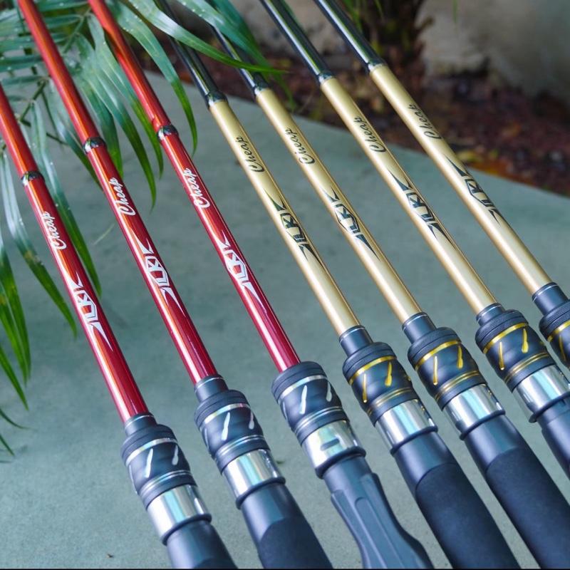 Cần Câu Lure LK Cheap 2 Khúc Dài 1,98m giá Học sinh - sinh viên - Câu Cá Bắt Cá Fishing Đi Câu cancaulure