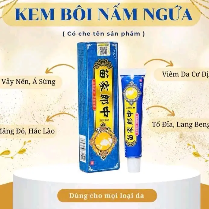 Kem Bôi Da Liễu - Kem Bôi Ngoài Da Nội Địa Trung