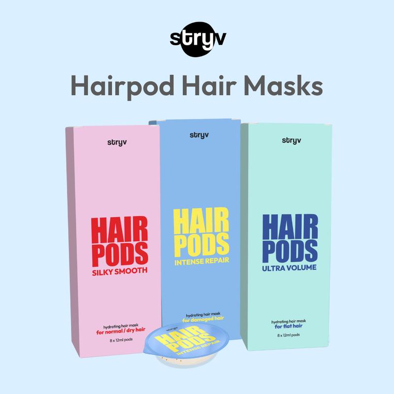Stryv Hairpod Mask | 5 Minute Repair, Volume, Smooth Haircar - TikTok ...