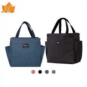 Tas Bekal Lunch Cooler Bag Box Anti Air Makanan Alumunium Foil / Tas Kotak Makanan / Lunch Bag / Tote Bag Bekal Noxelia T43