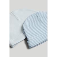 Gambar Mothercare 2 Pack Cotton Baby Hats Collection - Topi Bayi Laki-laki (Multi) - Blue, 1-3 Months dari Mothercare Indonesia Kota Administrasi Jakarta Utara 2 Tokopedia