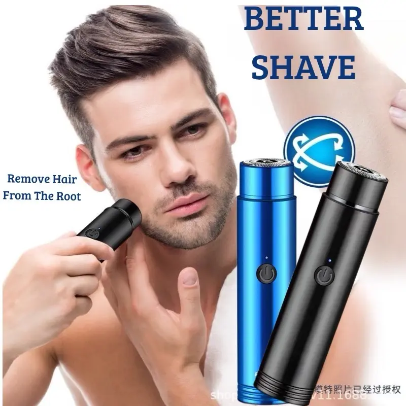 Alat cukur elektrik portable mini shaver isi ulang USB shaver travel untuk pria dan wanita Cukur Jenggot Recharge