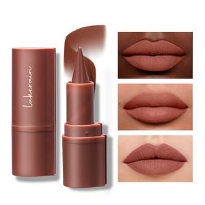 2-in-1 Gradient Liner Lipstick Lip Liner and Lipstick Lip Combo Non-Smudging Long-Lasting Matte Lipstick Smooth Creamy Lip Pencil