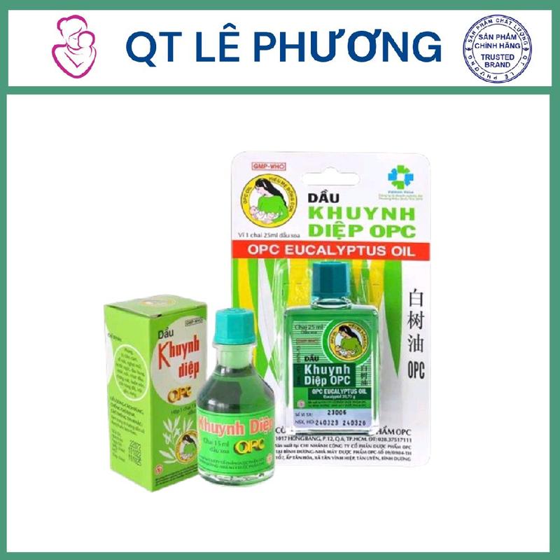  dầu khuynh diệp OPC bôi da cho bé chai 15ml - 25ml. Em bé Trẻ sơ sinh 