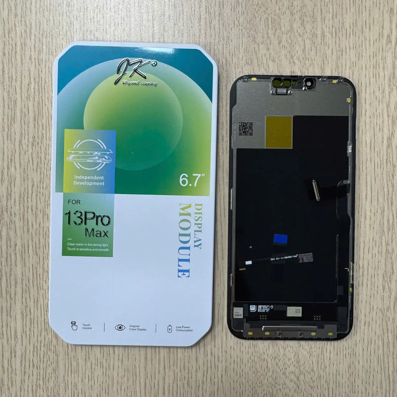 Màn hình ĐT 13 Pro Max chính hãng JK LCD - Soft Oled GX - Tiger, Bảo hành 3 tháng. Tặng kèm bộ tháo máy