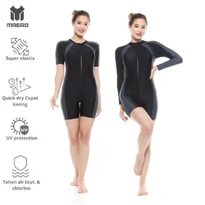 BEST SELLER BAJU RENANG WANITA KOREAN STYLE  BAJU RENANG WANITA CUB BH TERBARU BY MAERO Sport