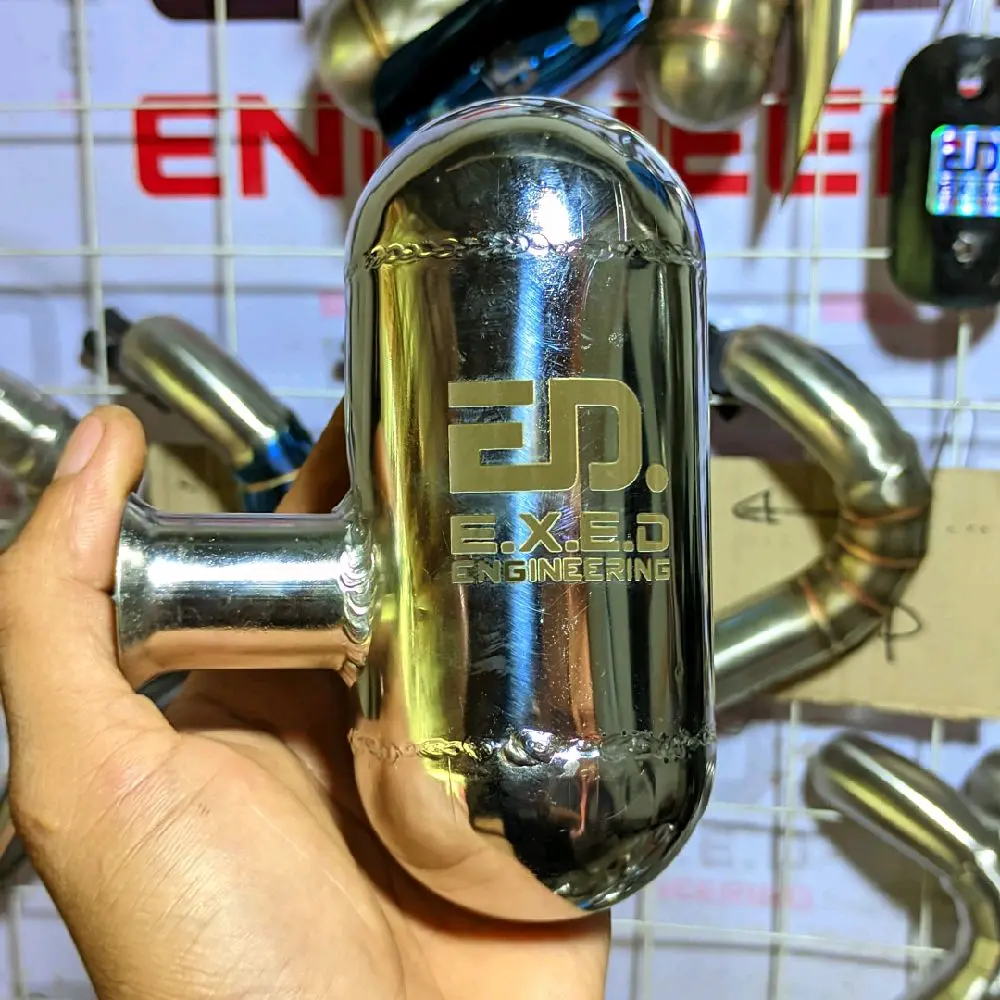 Knalpot Mesin semprot racing Thailand Sprayer Tu26/mesin semprot/mistblower/potong rumput Stainless