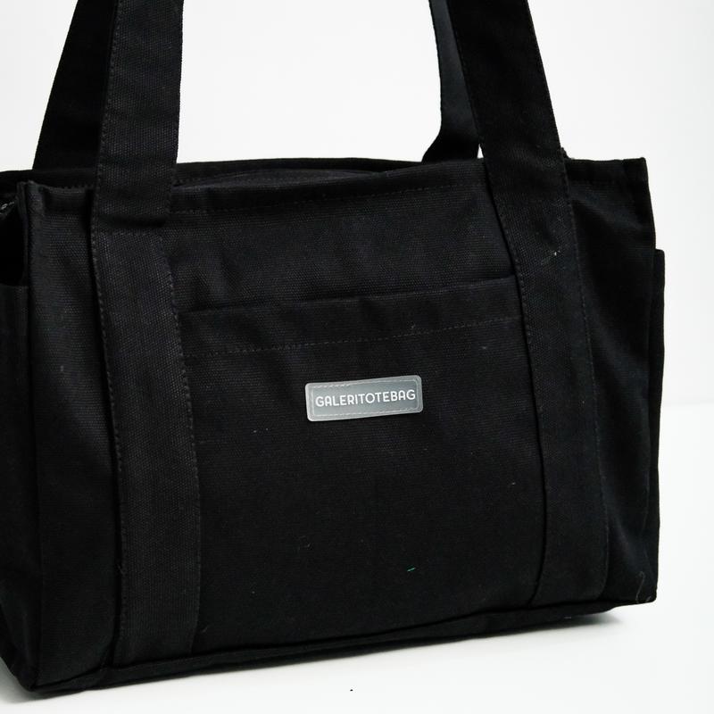 GREIGE 3 SAKU TOTEBAG KANVAS POLOS/ TOTEBAG/ TOTE BAG PRIA/ TOTE BAG WANITA 7