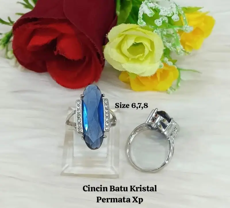 Cincin Wanita Xuping Batu Permata Fashion Cincin - Rings Rings 1