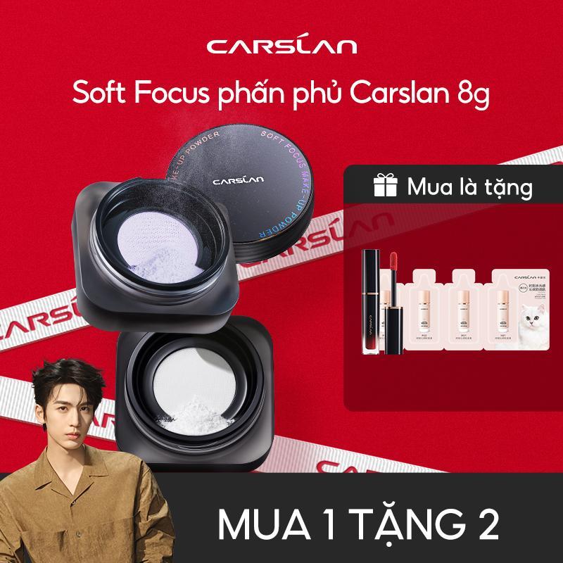 [Livestream] Phấn Phủ Dạng Lỏng Kiểm Soát Dầu Lâu Trôi Từ Tính Màu Đen Carslan 8g +[Free gifts] +Kem nền dạng lỏng size 4g *1 (Màu ngẫu nhiên)+son tint serum 1g