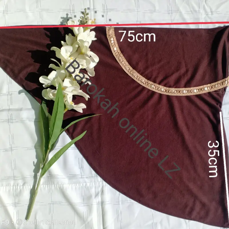 KERUDUNG ANAK SEKOLAH INSTAN SD PEREMPUAN BAHAN Nyaman KAOS 100% VARIASI PET WARNA 6