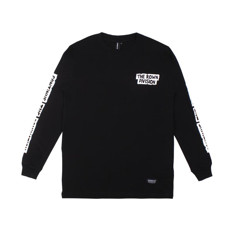 Rown Division Kaos Longsleeve Modensty Black Pria 0