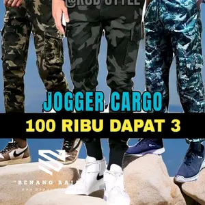PROMO Paket Hemat Celana Pria Jogger Celana Panjang Tentara Army Doreng Jogger 30 Ribuan Jogger Cargo 100 Ribu Dapat 3 Joger Sport training