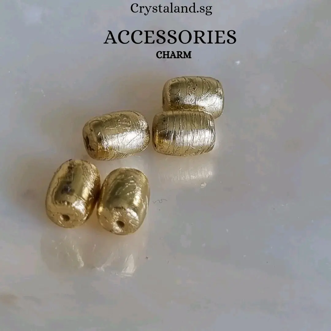 Meteorite Bead | Crystal Quartz Bracelet