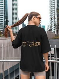 Gambar SWAVIEE Oversize Tshirt Feature Ripped Black - SWV Ripped Black, M dari Swaviee Kab. Bandung 4 Tokopedia