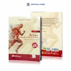 Buku Atlas : Anatomi Otot Manusia : Untuk Fisioterapi Edisi 2 / Salemba Empat / PT Salemba Emban Patria - SEP