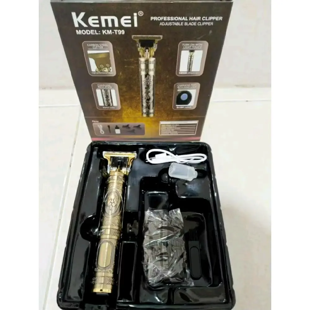 mesin cukur rambut dan jenggot dan kumis kemei km99
