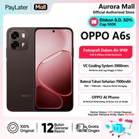 Gambar OPPO A6s 8/128 8/256 - IP69 Water Dust Resistance HP Android Handphone Official Store terbaru 2026 - A6s 8/128GB White, Full Set bawaan dari Aurora Mall Phone Kota Administrasi Jakarta Utara 1 Tokopedia