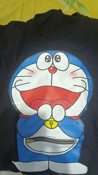 Product Review of Kaos Doraemon Waistbag Kantong Ajaib Tshirt Kaos Pria Wanita - Tshirt Pria Wanita -  Kaos Unisex - Katun combed Baju Distro Kain Lokal Atasan from N**K C**a 0