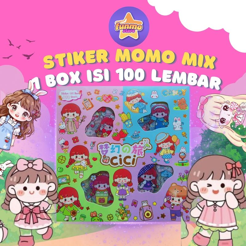Stiker CiCi Candy isi 100 lembar | Stiker Lucu | Stiker Viral - Shop ...