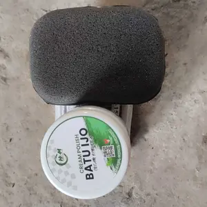 HZM Batu Ijo Cream Polish 80gr - Krim Pembersih Mesin Velg Stainless Logam Crom untuk Kendaraan - Mudah Digunakan dan Tidak Menggores - Car
