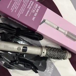 KESHAH Thermal Brush 1.5 Inch Alpha Series Catokan Pengeriting Pelurus Volumizer Rambut Tourmaline Ceramic Ionic Sisir Panas Curly Blowout - Straightener Blow
