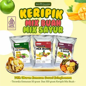 Batu Chocolate - Keripik Mix Buah, Mix Sayur , Mix Buah Sayur