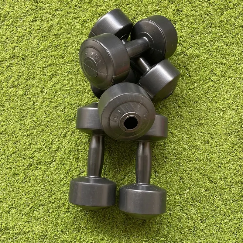 1pcs Barbel 3kg kosongan belum ada isinya Dumbbell Plastik