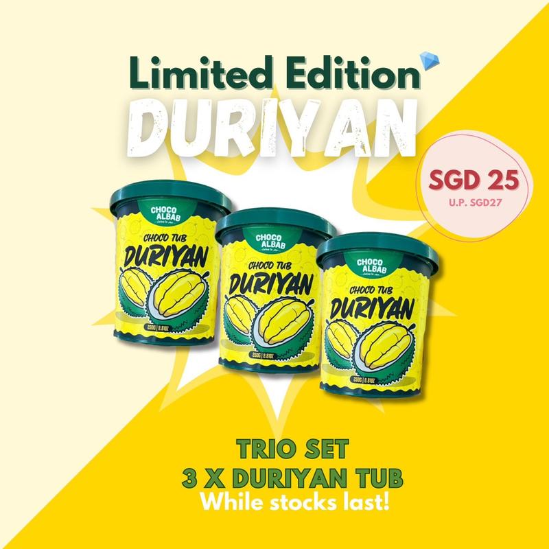 Product Introduction of ChocoAlbab Durian Limited Edition Snack 1
