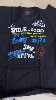 Product Review of SMR APPAREL - Kaos Oversize SMILE GOOD premium Cotton Combed 24s Pria & Wanita Basic Lembut Baju Dewasa from g**i g**🤍 0