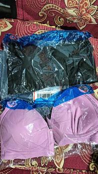 Product Review of Cross border plus-size butang hadapan Bra Thin push-up bra tanpa underwire tarik belakang penutup coli baju tangki Midlife from S**h S** 0