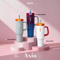 Gambar Quini Axio Pop Up Straw Botol Tumbler Stainless Steel 1200ml Tahan Panas Dingin Anti Bocor Desain Minimalis Modern Travel Friendly - Sedotan - White dari Quini Indonesia Kota Administrasi Jakarta Utara 1 Tokopedia