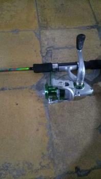 Product Review of 1 Set Paket Bundle Joran Pancing Spinning Fishing Rod Fiber Solid Dengan Reel Pancing Spinning Series LF1500 Berkualitas High Quality from R**i a** 0