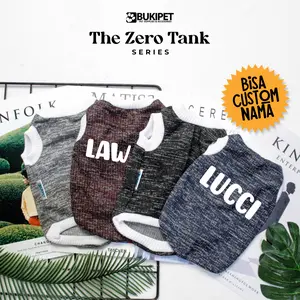 Baju Kucing dan Anjing Cowo Lucu Murah - BUKIPET ZERO TANK SERIES