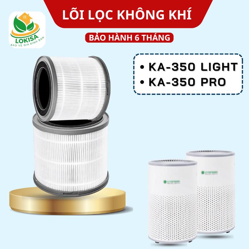 Lõi lọc tương thích máy uvgreen KA-350 Light , KA-350 Pro KA350 Standard, Lõi lọc không khí KA350-FT