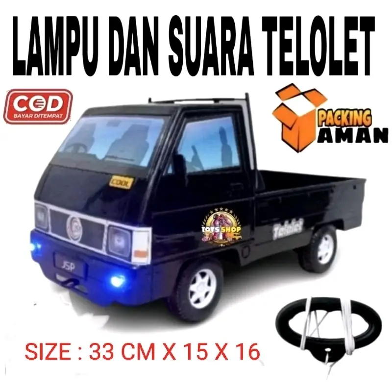 Mainan Mobilan Pickup L300 ada lampu dan musik Toys 0