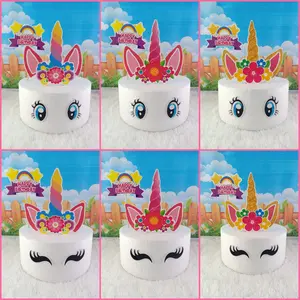 Cake topper UNICORN TANDUK