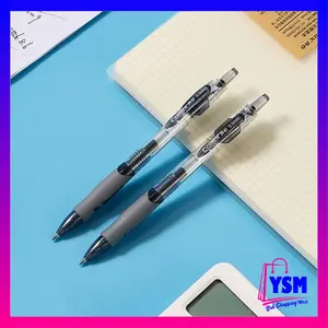 YSM Pulpen Gel Ink 0.5mm Standar Pulpen Alat Tulis Kantor Sekolah Pena Pen Pencet Tinta Cair