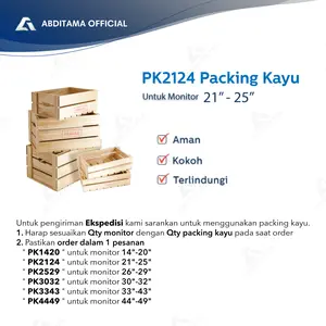 PK2124 Packing Kayu 21 - 25 Inch Monitor