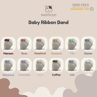 Gambar Nadokido Baby Ribbon Band / Bandana Headband Pita Anak Cewe Bayi Perempuan Newborn - Glaucous dari Nadokido Kota Bandung 1 Tokopedia