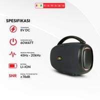 Gambar Tanaka Party Box Oval Speaker Bluetooth Karaoke Wireless Mic Garansi Resmi 1 Tahun Suara Bass Kuat Desain Oval Stylish dari Tanaka Elektronik Indonesia Kota Administrasi Jakarta Pusat 2 Tokopedia