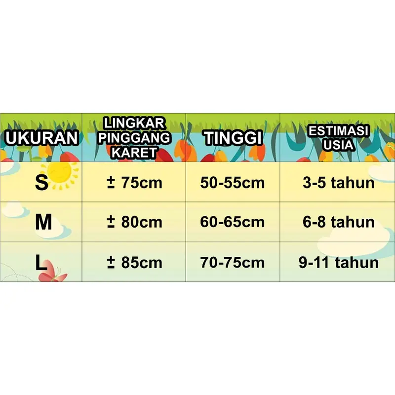 Sarung Anak Instan Sarung Praktis Sunat Sarung Instan Motif Sarwon Umur 3-11 Tahun Katun Muslim Celana 6