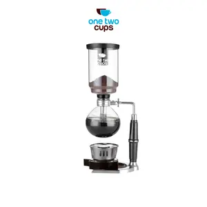One Two Cups Syphon Coffee Maker Manual Brew Vacuum Pot 5 Cups 500ml - JF99