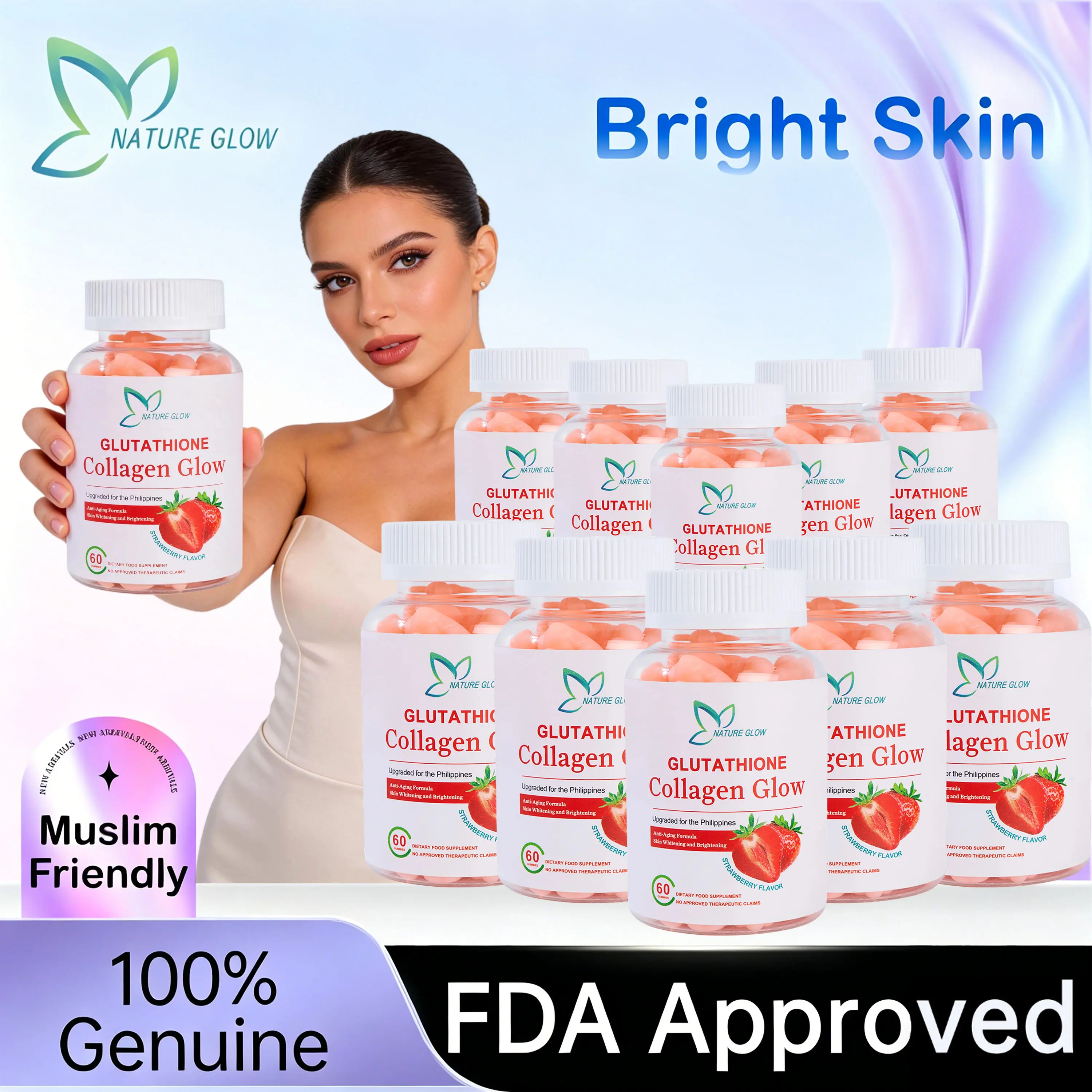 FDA ApprovedGlow 60PC glutathione collagen gummies glutathione collagen - TikTok Shop Philippines FDA ApprovedGlow 60PC glutathione collagen gummies glutathione collagen - TikTok Shop Philippines