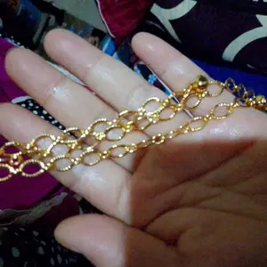 Gelang Tangan Nori Ukir gold Titanium Bracelets - Model Terbaru